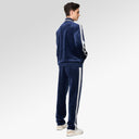 Sergio Tacchini Maglia Velour Tracksuit- Maritime Blue