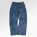 Birth Of A Royal Child 20K Diamond Stellar Denim Pants In Blue