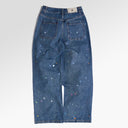 Birth Of A Royal Child 20K Diamond Stellar Denim Pants In Blue