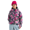 The North Face Girls’ North Down Hooded Jacket—Print