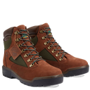 Timberland Men's 6-Inch Waterproof Field Boot In Dark Brown Nubuck