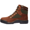 Timberland Men's 6-Inch Waterproof Field Boot In Dark Brown Nubuck