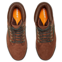 Timberland Men's 6-Inch Waterproof Field Boot In Dark Brown Nubuck