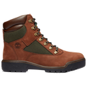 Timberland Men's 6-Inch Waterproof Field Boot In Dark Brown Nubuck