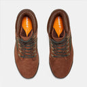 Timberland Men's 6-Inch Waterproof Field Boot In Dark Brown Nubuck