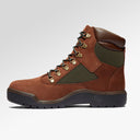 Timberland Men's 6-Inch Waterproof Field Boot In Dark Brown Nubuck