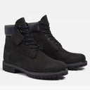 Timberland Men's 6-Inch Waterproof Field Boot In Black Nubuck