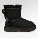 UGG Kid's Mini Bailey Bow II In Black