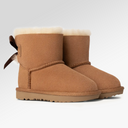 UGG Kid's Mini Bailey Bow II In Chestnut