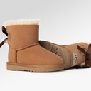 UGG Kid's Mini Bailey Bow II In Chestnut