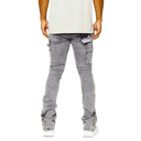 Valabasas Fargos Stacked Flare Jean in Grey Wash