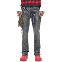 Valabasas Story Stacked Dirty Blue Jean