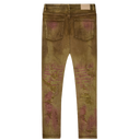 Valabasas "Harvest" Brown Wash Skinny Jean