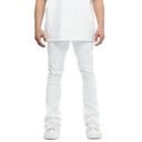 Valabasas "Mr. Stacked" Flare Jean In White