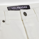 Valabasas Ravel Stacked Flare Jean In White