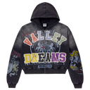 Vale Forever Blasted Zip Up 'Black'