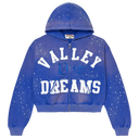 Vale Forever Classico Zip Up Hoodie (Sapphire)