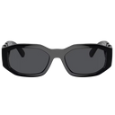 Versace Medusa Biggie Sunglasses In Black/Silver