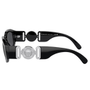 Versace Medusa Biggie Sunglasses In Black/Silver