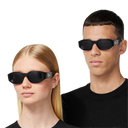 Versace Medusa Biggie Sunglasses In Black/Silver