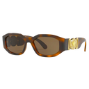 Versace Medusa Biggie Sunglasses In Havana