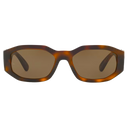 Versace Medusa Biggie Sunglasses In Havana