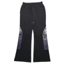 Who Decides War "Stained Glass" Rhinestone Sweat Pants ( Coal )