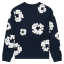 Denim Tears Cotton Wreath Long Sleeve Navy