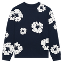 Denim Tears Cotton Wreath Long Sleeve Navy
