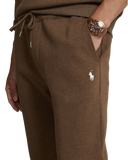 Polo Ralph Lauren Double-Knit Jogger Pant In Brown