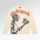 Godspeed Mankind vs AI Long Sleeve In Cream