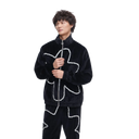 Valabasas  Eden Velour Jacket Black