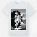Paper Planes Reflection Tee In Barely Blue