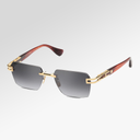 Dita Meta-Evo One Sunglasses In Yellow Gold
