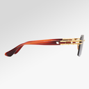 Dita Meta-Evo One Sunglasses In Yellow Gold