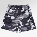 Eric Emanuel Shorts Black/White Camo