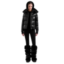 Rudsak Ashlyn S Women's  Glossy Quilted Down Puffer