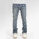Guapi Vintage Blue Embellished Denim