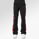 Guapi Obsidian Black Skeleton Flared Denim V2