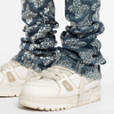 Guapi Vintage Blue Embellished Denim