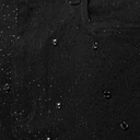 Guapi All Black Embellished Denim Shorts
