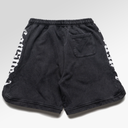 Godspeed Courtside Shorts In Black Washh