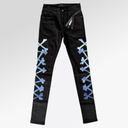 Amiri Gradient Bones Jeans