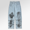 Warren Lotas Sabata Denim 2.0 Light Blue Jeans