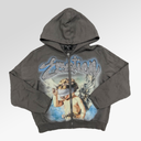 Mixed Emotions Grey “Rhinestone” Hoodie