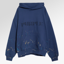 Purple Brand MWT Fleece PO Hoody True Navy