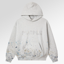 Purple Brand Studded Gothic Camo Hoodie