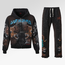 Lost Intricacy Twin Tiger Zip Up Sweatsuit