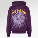 Spider Star OG Web V2 Hoodie In Purple