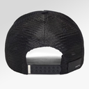 Amiri 3 Star Trucker Hat In Black/White With Stones